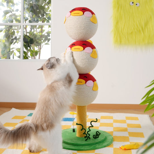 Puffer Fish 3-Tier Cat Tower