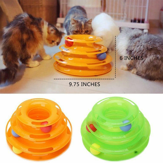 Interactive Cat Crazy Ball Toy